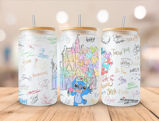 626 Autograph Glass Can