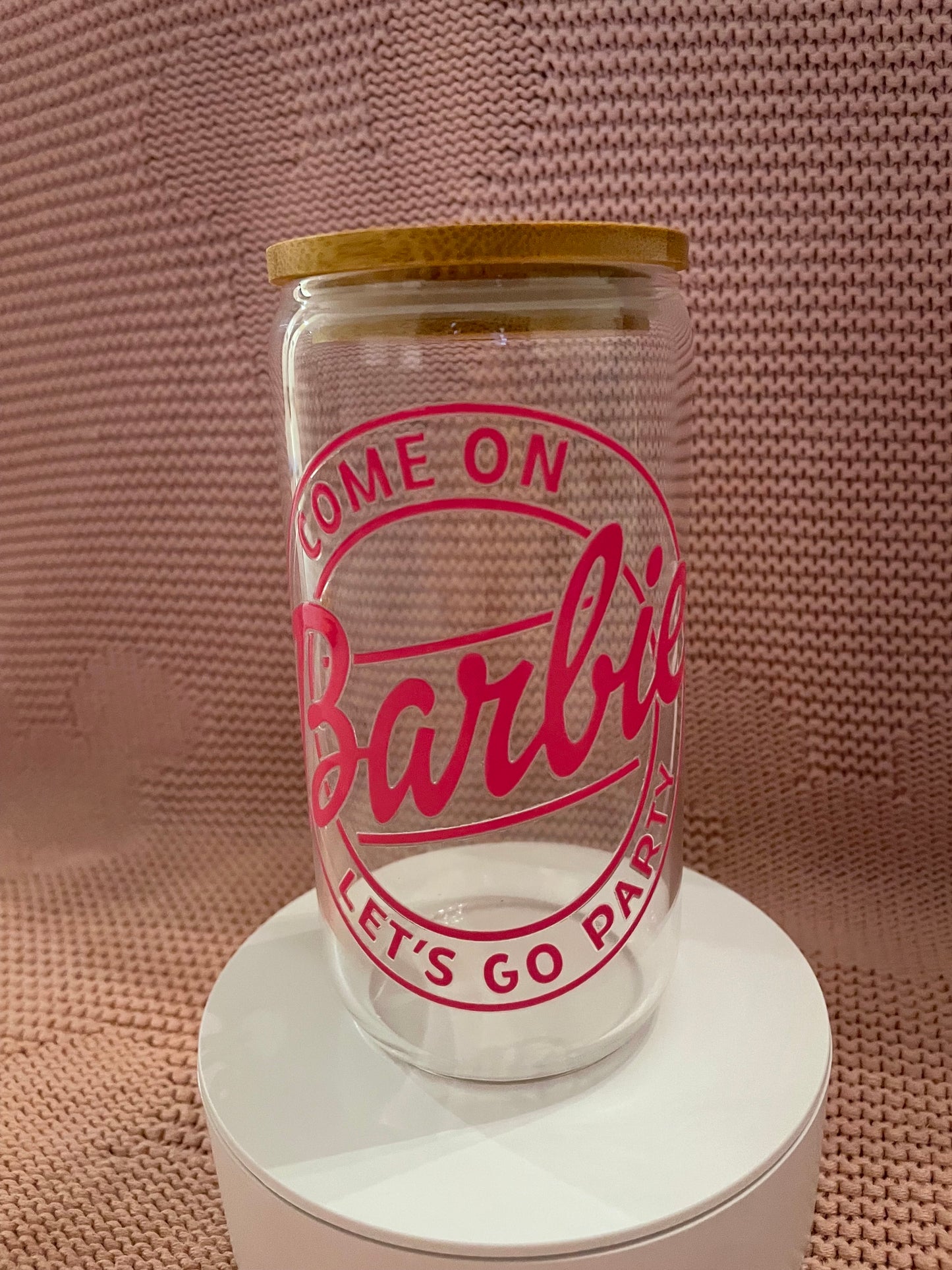 Let’s Go Party Glass Can