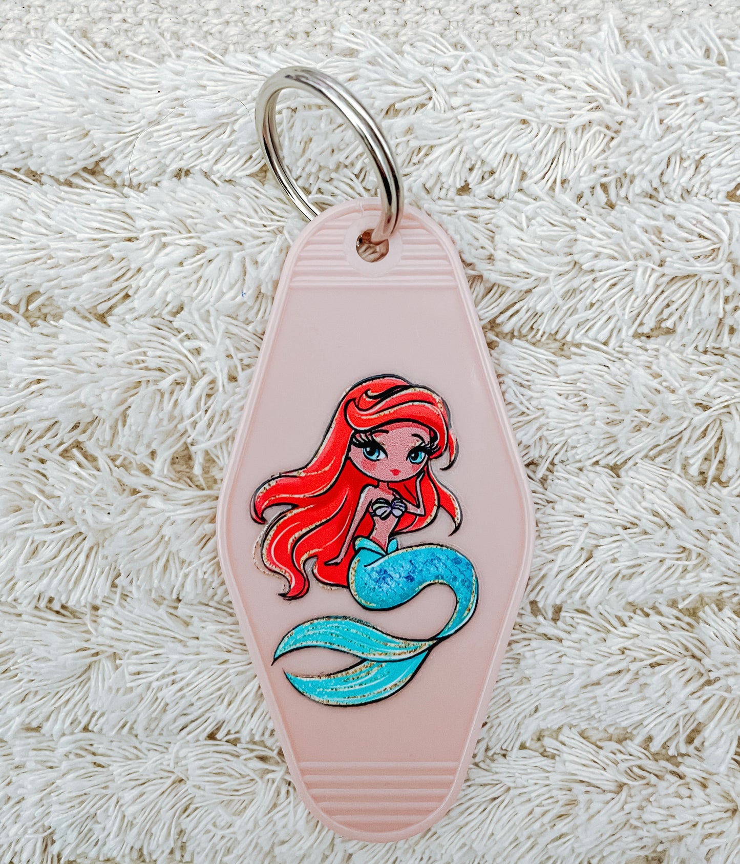 Mermaid Motel Keychain