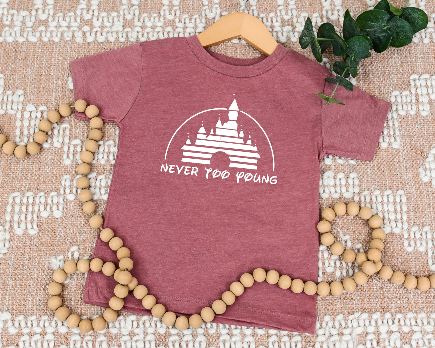 Never Too Young T Shirt