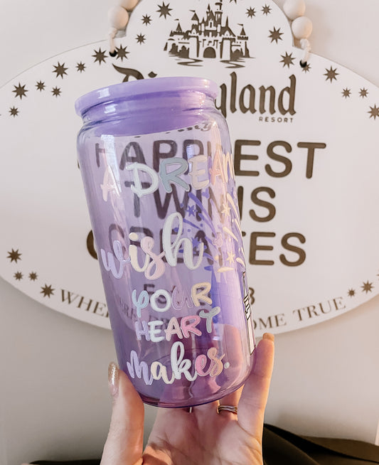 A Dream is a Wish Glass Can