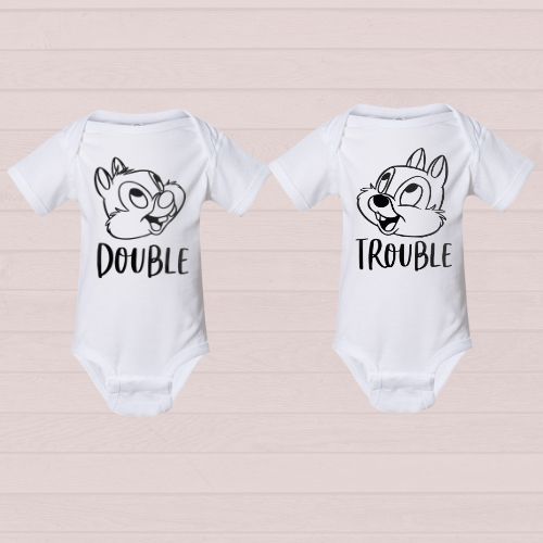 Double Trouble Onesies