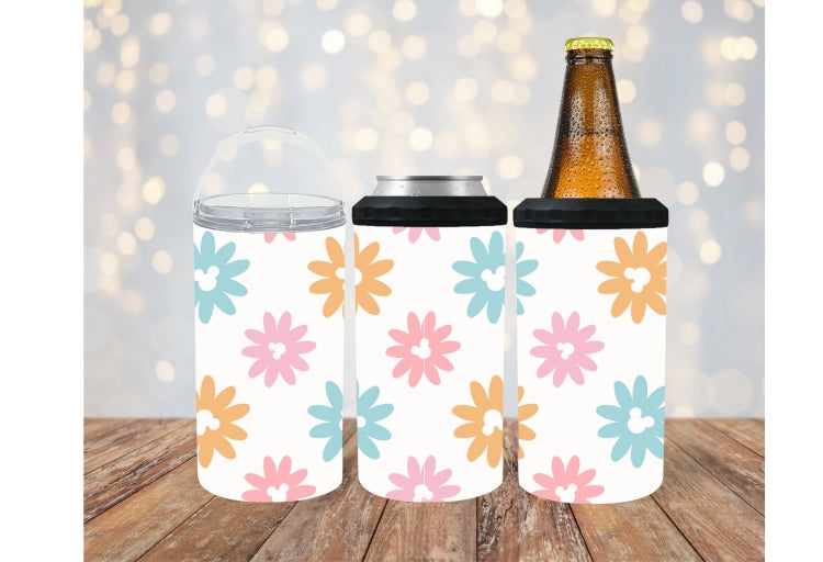 Mouse Flower Can Cooler/Tumbler