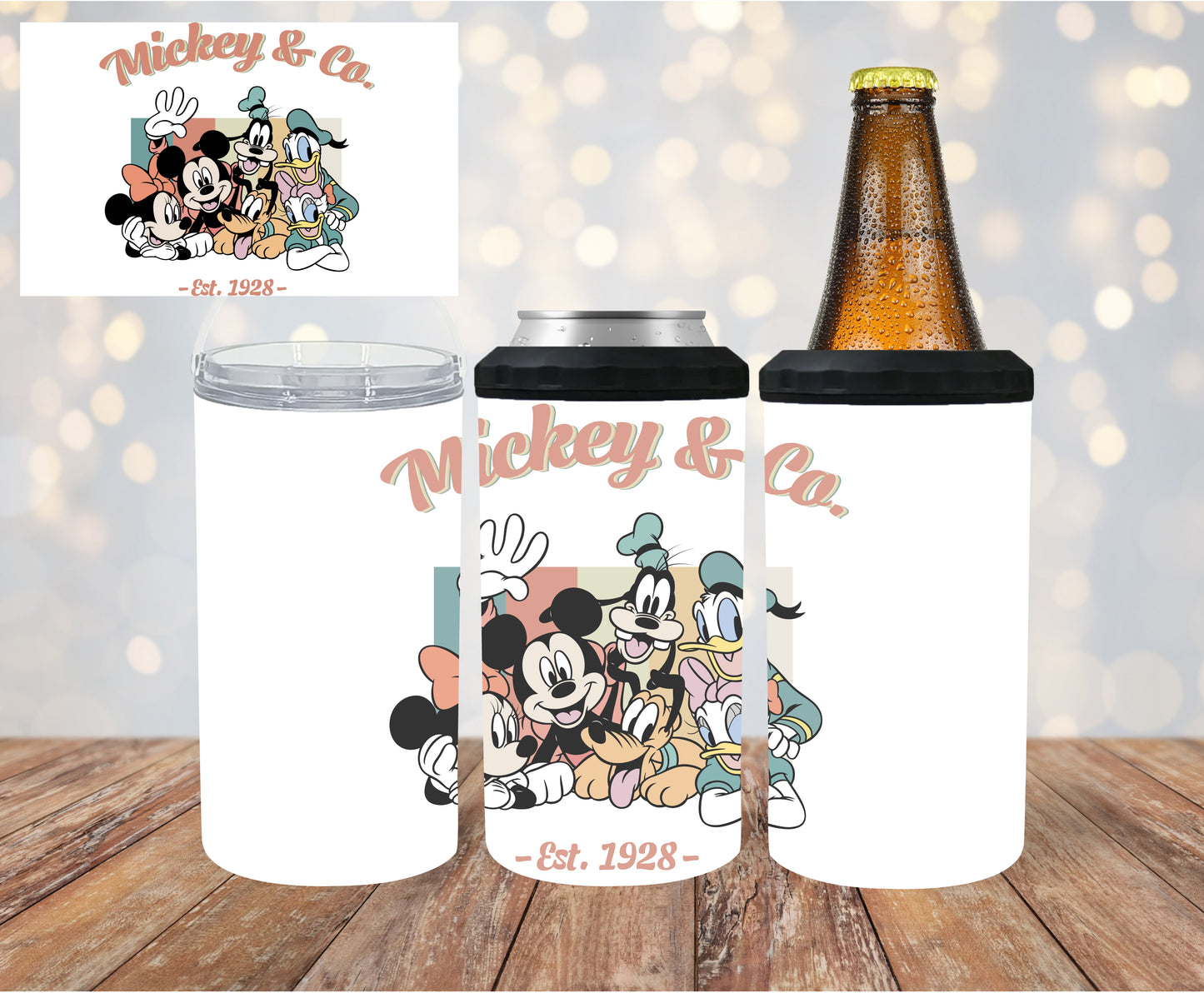 Mouse and Co. Can Cooler/Tumbler