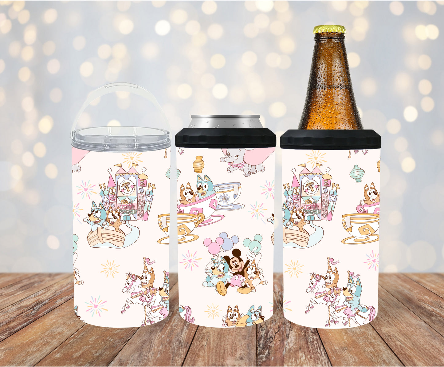 Dog Sisters in the Park Can Cooler/Tumbler