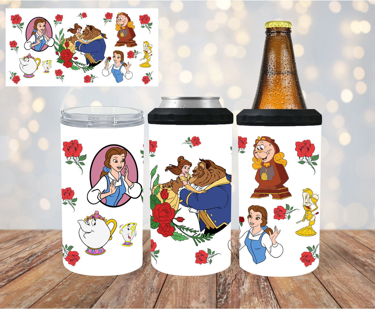 Tale as Old as Time Can Cooler/Tumbler