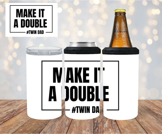 Twin Dad Can Cooler/Tumbler